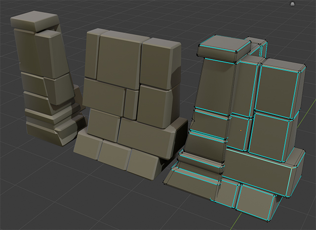 Blender Example - Stone Wall