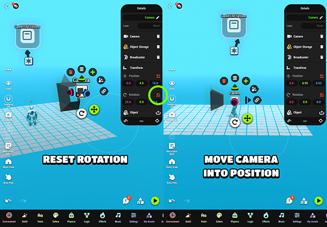 FPS Game - Camera Set Up