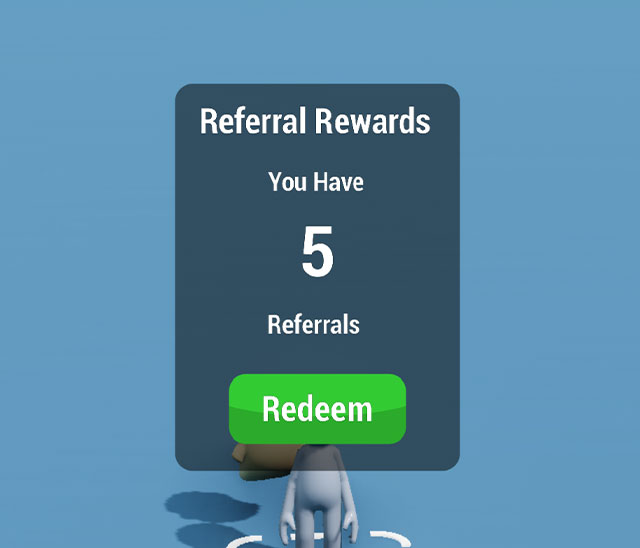 Rewards Popup Example