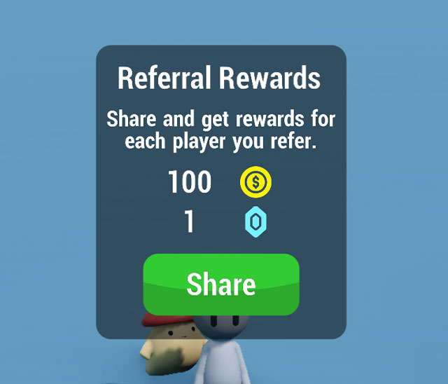 Share Popup Example