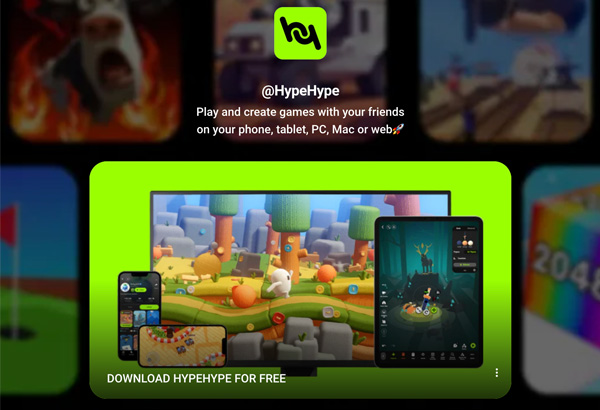 HypeHype Linktree Page