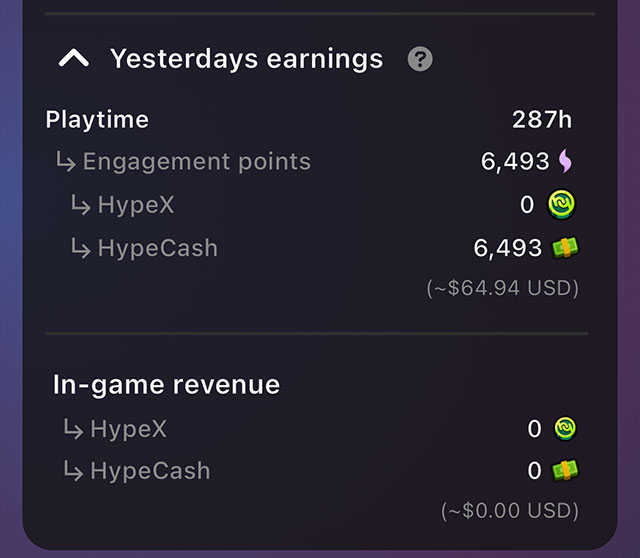 Yesterdays Earnings