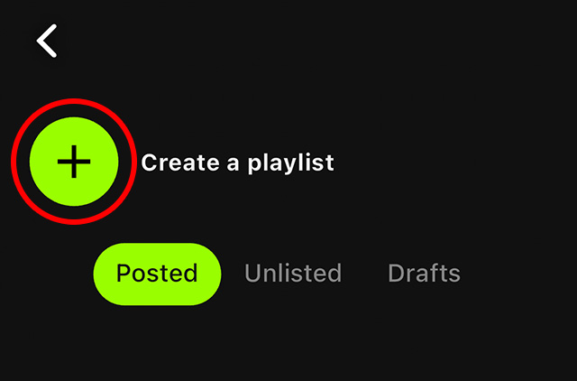 Create a Playlist